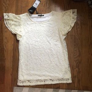 Adriana Papell Lace Top